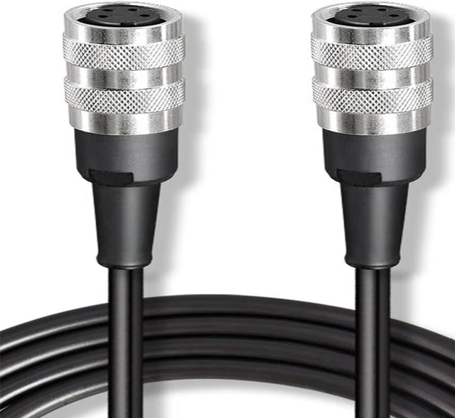 Main image of J09 Series Aviation Connector Plug, M16 2/3/4/5/6/7/8/12/14 Pin, with 2M Cable, IP67 Waterproof (4 Pin Female to Female)