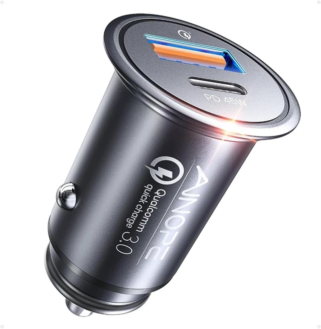 Main image of 67.5W 12V Car Charger Cigarette Lighter USB Charger Fast Charging