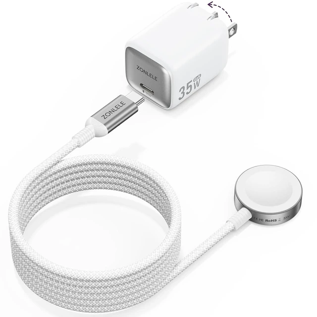 Main image of 5W for Watch Charger Fast Charging and USB C 35W Foldable Charger