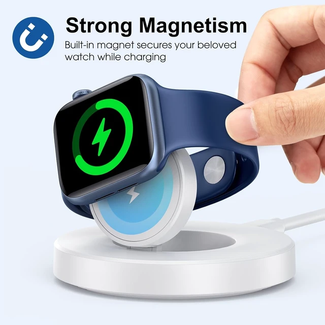 Alt view image 7 of 7 - Upgraded for Watch Charger Foldable Travel Fast Charging Dock