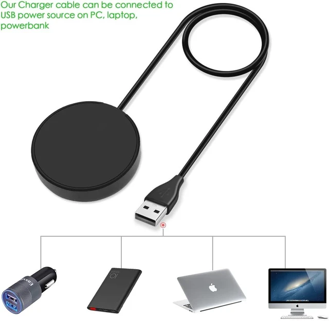 Alt view image 5 of 6 - 1 Pack Compatible with Watch Charger Galaxy Watch 7/6/5/4 Charger Cable Dock USB Replacement for Galaxy Watch7/6/6 Classic/5/5 Pro/4/4 Classic/3/Active 2/Active
