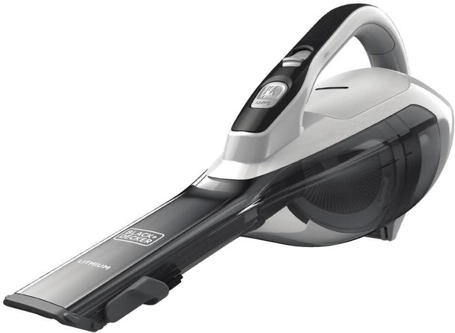 Main image of BLACK+DECKER dustbuster AdvancedClean Cordless Handheld Vacuum, Powder White (HVLA325J10)