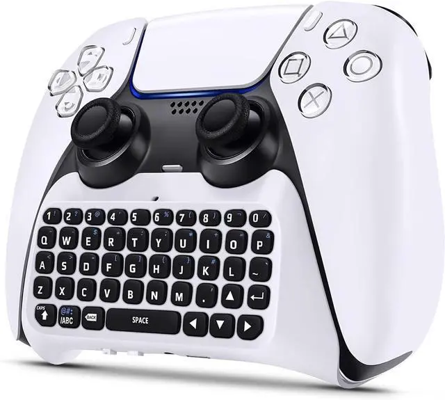 Main image of Wireless Keyboard for PS5/PS5 Pro Controller,Bluetooth 3.0 Mini Chatpad | Message Game Keyboard Keypad Built-in Speaker with 3.5mm Audio Jack for Messaging and Gaming