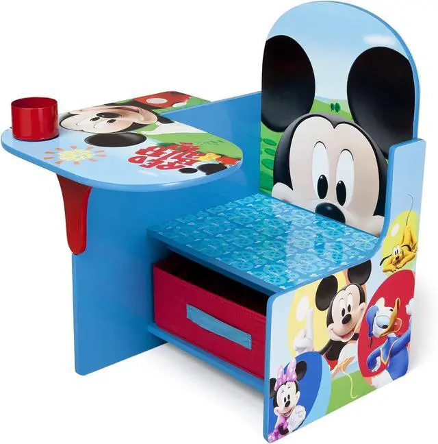 Main image of Delta Children Chair Desk With Storage Bin, Disney Mickey Mouse