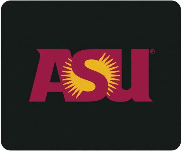 Alt view image 2 of 7 - Mouse Pad, Fabric, Arizona State University Standard/Floral Pink