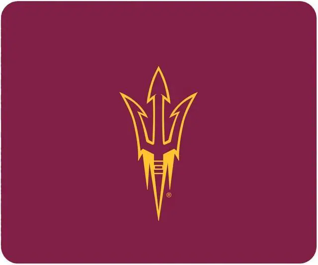 Alt view image 5 of 7 - Mouse Pad, Fabric, Arizona State University Standard/Floral Pink