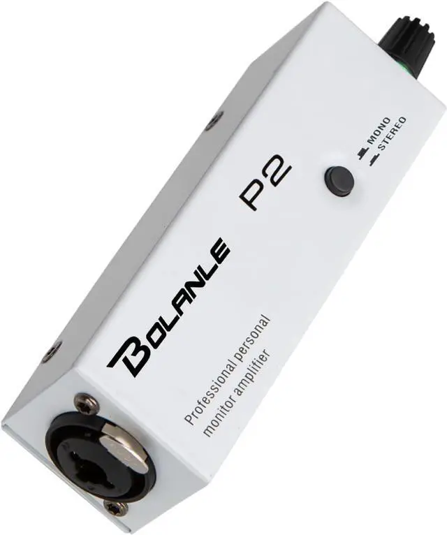 Main image of Bolanle P2 Portable in-Ear Monitor Amplifier, XLR/TRS Stereo/Mono Switch | Built-in belt clip + line out for mixer connection - ideal for stage and rehearsal
