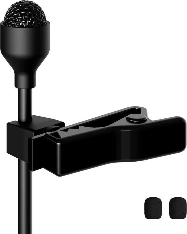 Alt view image 4 of 6 - J K MIC-J 044 Lavalier Microphone Compatible with Sennheiser Bodypacks | Omni Condenser Lapel Microhpone with 1/8" Locking Screw Plug Compatible with Sennheiser Wireless Bodypack Transmitters