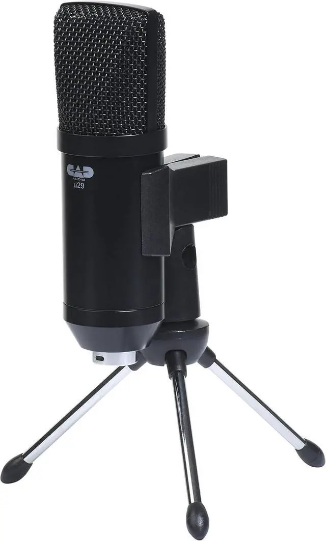 Alt view image 3 of 5 - CAD Audio U29 USB Large Format Side Address Studio Microphone
