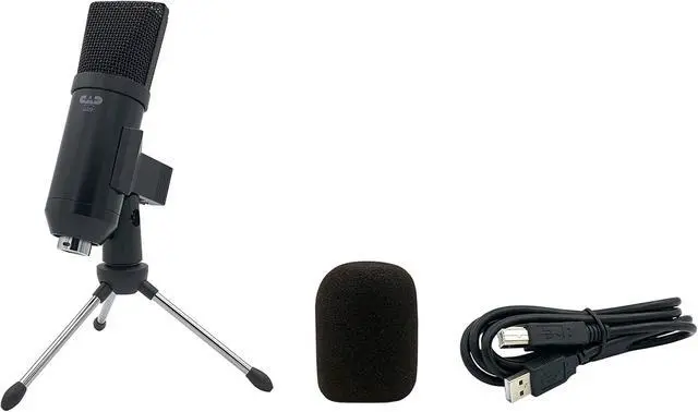 Alt view image 5 of 5 - CAD Audio U29 USB Large Format Side Address Studio Microphone