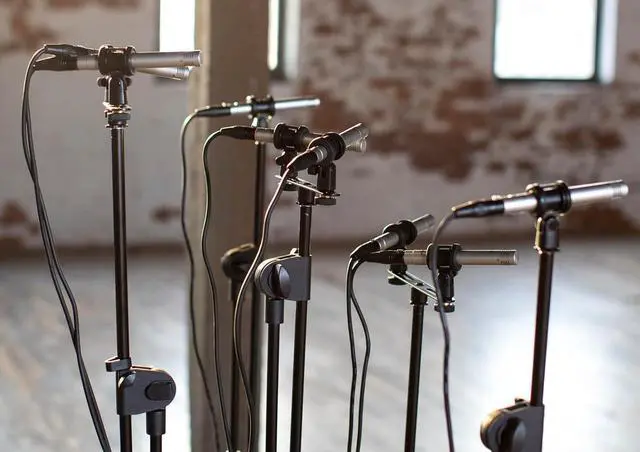 Alt view image 7 of 7 - SAMSON C02 Pencil Condenser Microphones | Supercardioid stereo pair with XLR connector and shock mounts for recording, performance and instrument miking