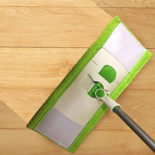 Alt view image 5 of 7 - 4 Pack Reusable Mop Pads Compatible with 3M Scotch-Brite M-005 Floor Mops, Microfiber Hardwood Floor Mop Pads Wet or Dry Use mop,Fit for Folding mop 15in*3.9in mop Head