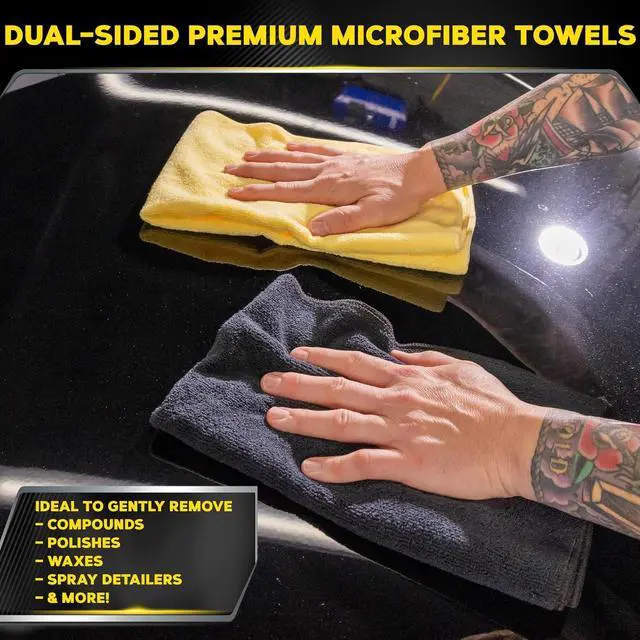 Alt view image 2 of 6 - Meguiar's X2025 Supreme Shine Microfiber Towels -6 Pack | 0