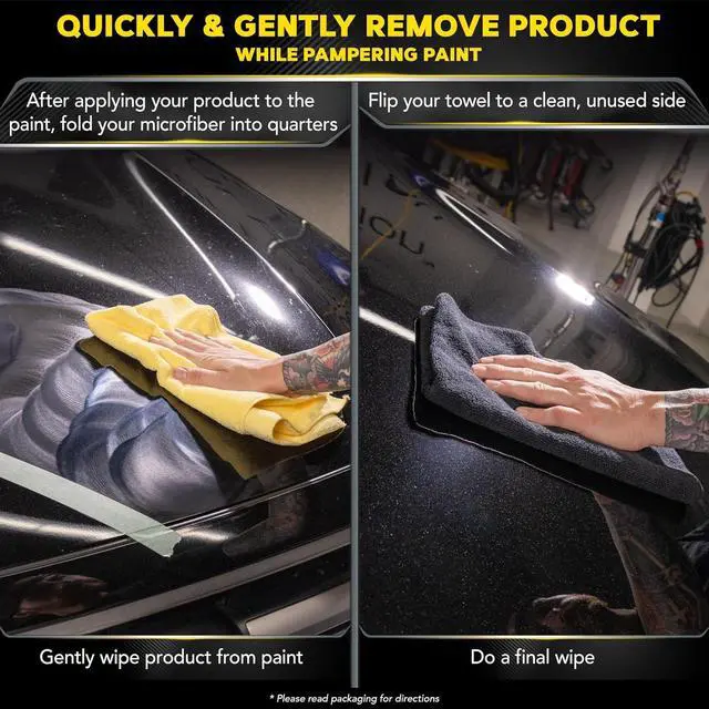 Alt view image 4 of 6 - Meguiar's X2025 Supreme Shine Microfiber Towels -6 Pack | 0