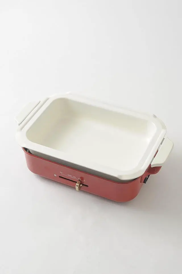 Alt view image 6 of 7 - BRUNO Ceramic Coated Pan for Compact Hot Plate BOE021-NABE