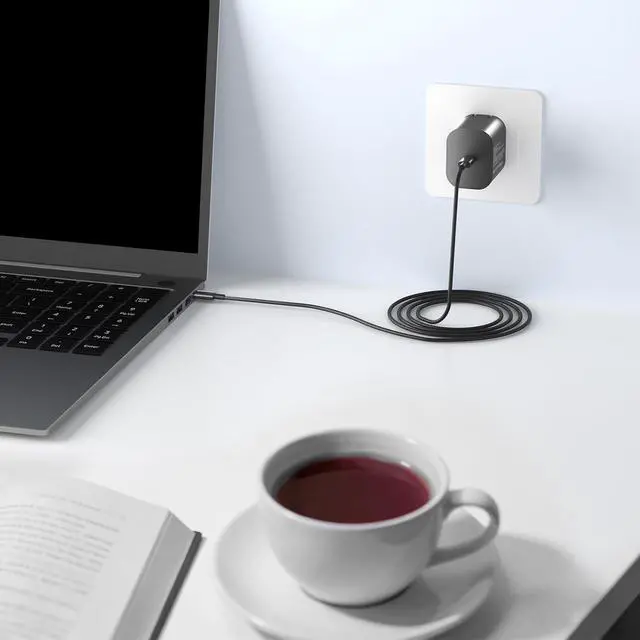 Alt view image 2 of 6 - Feppery 65W Surface Pro Charger Compatible with Microsoft Surface LaptopGo Tablet, Book3/2/1 and All 65W USB Type C Power Adapter