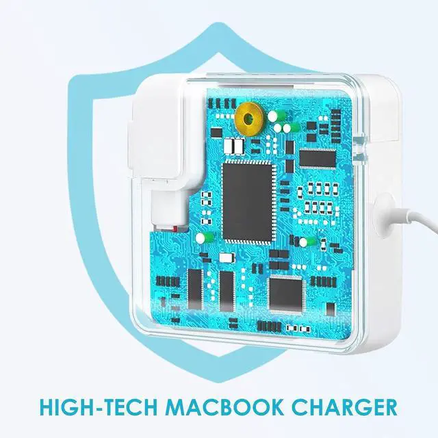 Alt view image 7 of 7 - NSPENCM 85W Mac Book Pro Charger, Replacement AC 85w 2T-Tip Connector Power Adapter,Laptop Charger Compatible with MacBook pro & Mac Book Pro 13 inch-15 inch Retina After Mid 2012