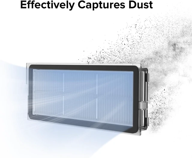 Alt view image 3 of 7 - roborock 2 Pack Washable Filter for Roborock Qrevo S Pro, Qrevo S5V, Qrevo MaxV, Qrevo S, Qrevo Plus, Qrevo Pro, Qrevo Curv, Qrevo Curv S5X, Qrevo Edge, Qrevo Edge S5A QV 35A Robot Vacuum Cleaners