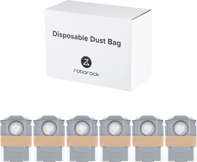 Alt view image 7 of 7 - roborock 6 Packs Disposable Dust Bags for Saros 10R, Saros Z70, Saros 20, Qrevo Edge 3 Pro, QV 35A, Qrevo CurvX, Qrevo Curv 2 Flow, Qrevo S Pro, Qrevo 2 Pro, Saros 20 Sonic, S8 Max Ultra & RDS