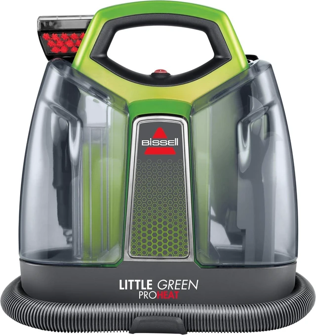 Alt view image 2 of 7 - BISSELL Little Green Proheat Portable Deep Cleaner/Spot Cleaner and Car/Auto Detailer with self-Cleaning HydroRinse Tool for Carpet and Upholstery, 2513E