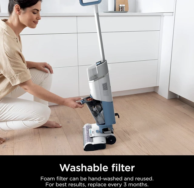 Alt view image 6 of 7 - Shark HydroVac Brushroll & 2-Pack Filter Bundle, Purple/White, WDB1F2