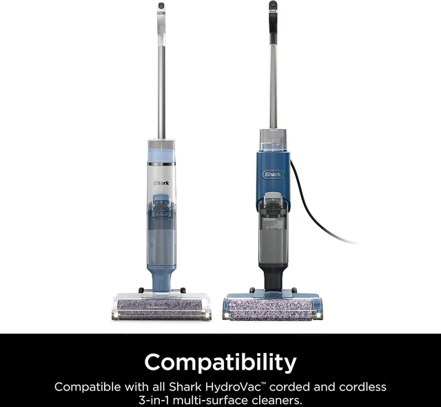 Alt view image 7 of 7 - Shark HydroVac Brushroll & 2-Pack Filter Bundle, Purple/White, WDB1F2