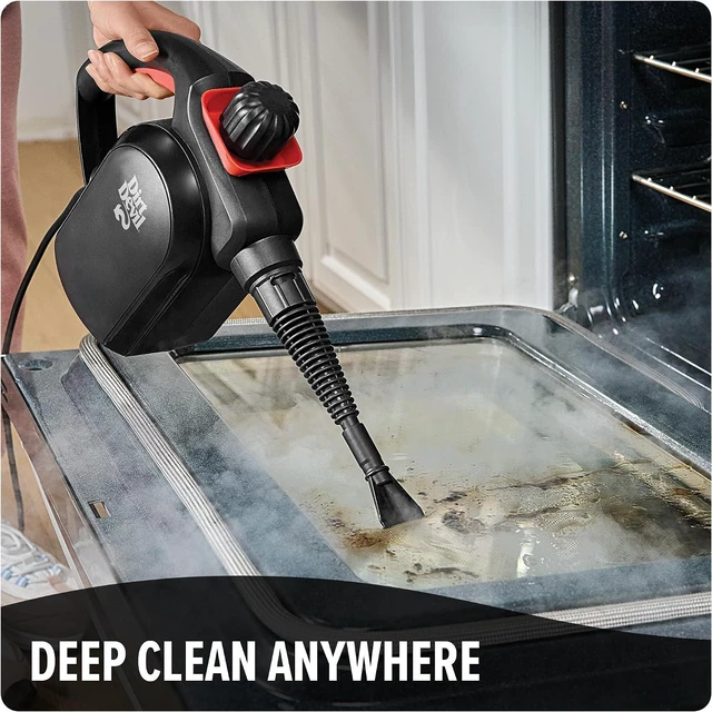 Alt view image 4 of 7 - Dirt Devil 7-in-1 Handheld Steamer, Pressurized Steam Cleaner for Home Use