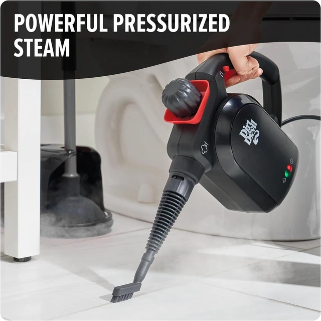 Alt view image 3 of 7 - Dirt Devil 7-in-1 Handheld Steamer, Pressurized Steam Cleaner for Home Use