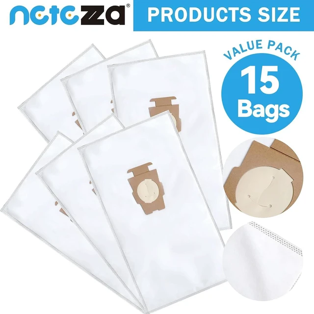 Alt view image 2 of 6 - 15 Pack 204814 Hepe Bags Compatible with Kirby Vacuum Bags + 2 Belts