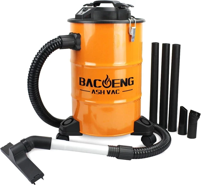 Main image of BACOENG Ash Vacuum for Pellet Grill, 5.3 Gallon, 1200W
