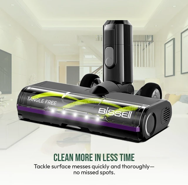 Alt view image 5 of 5 - Selgo Replacement Nozzle LED & Brushroll for Bissell Cleanview XR Stick Vacuum Cleaners, Fits Models # 3789U, 3789, 3789X, 3797V, 3797, 3797W
