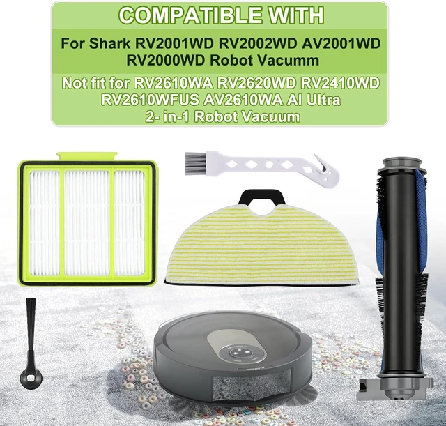Alt view image 2 of 7 - RV2000WD Replacement Parts for Shark RV2002WXUS RV2002WD RV2001DRUS