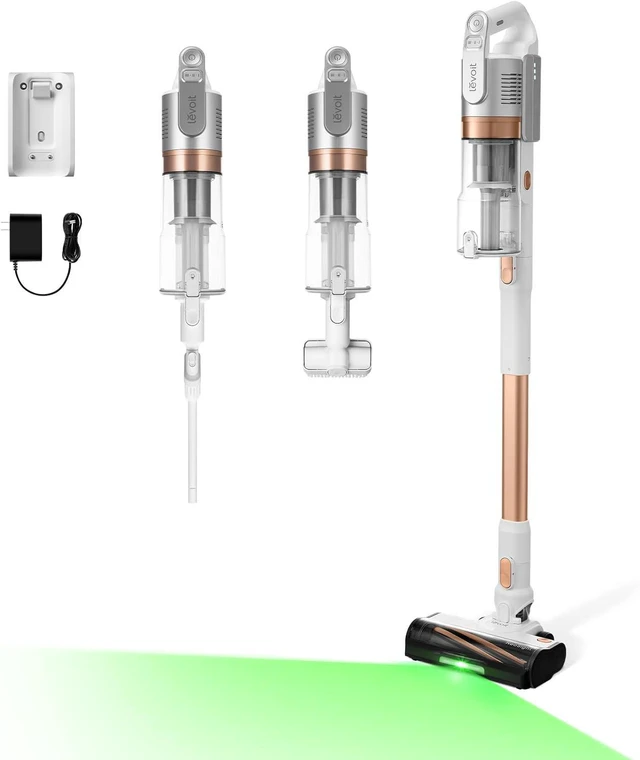 Main image of Levoit VortexIQ® Cordless Vacuum Cleaner for Pet Hair, 50-Min Runtime