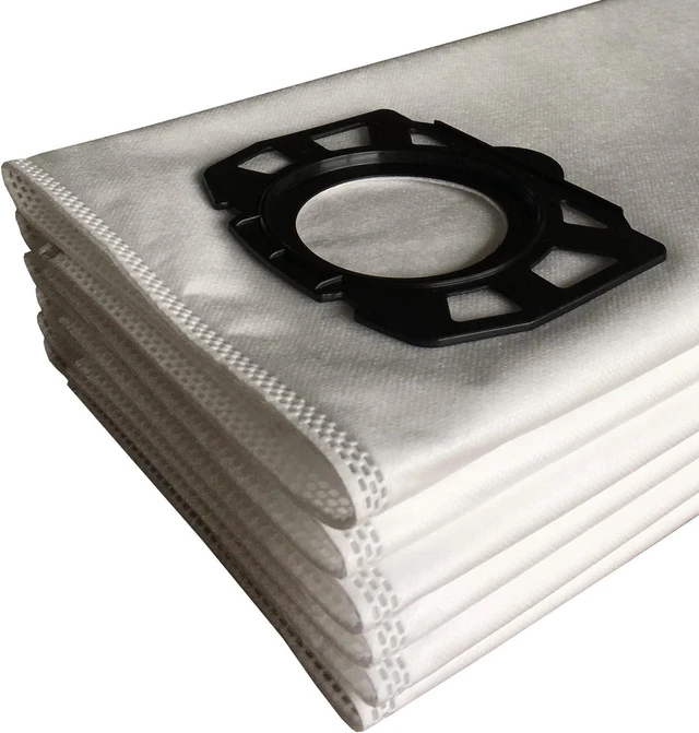 Alt view image 6 of 6 - 10pk Fleece Vacuum Bag for Karcher WD4/WD5/MV4/MV5/MV6