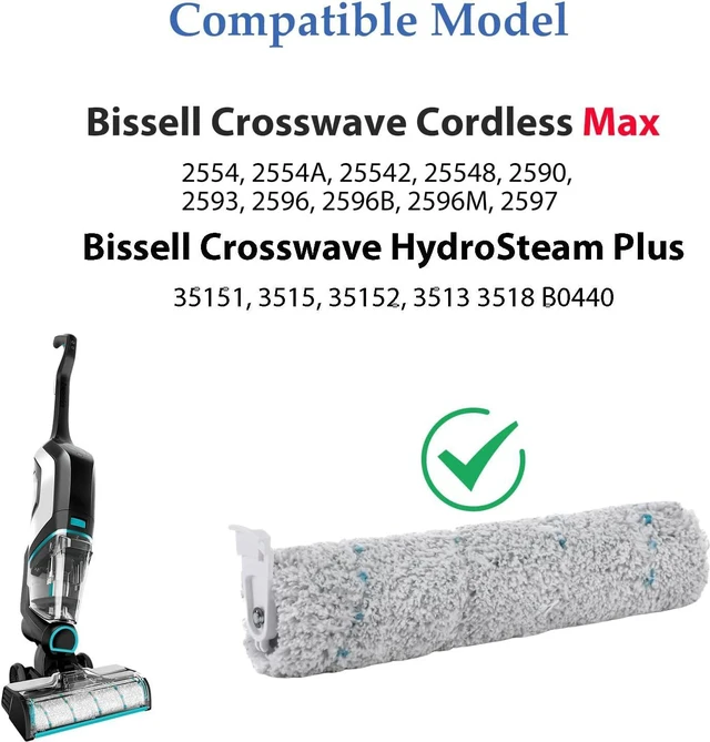 Alt view image 2 of 7 - Multi-Surface Pet Brush Rolls 2787&Vacuum Filters 1866 Replacement Parts