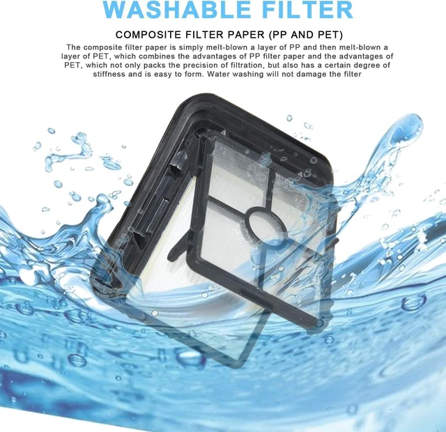 Alt view image 5 of 7 - Multi-Surface Pet Brush Rolls 2787&Vacuum Filters 1866 Replacement Parts