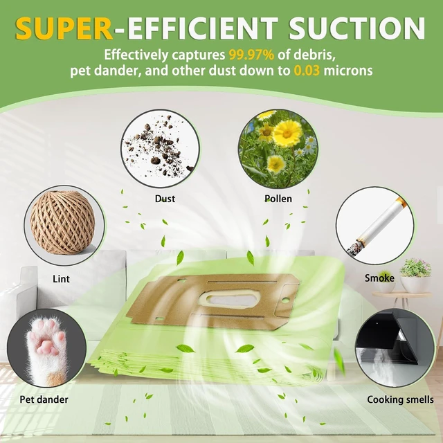 Alt view image 3 of 7 - Type CC Vacuum Bags Replacement for Oreck Commercial XL Upright Vacuum