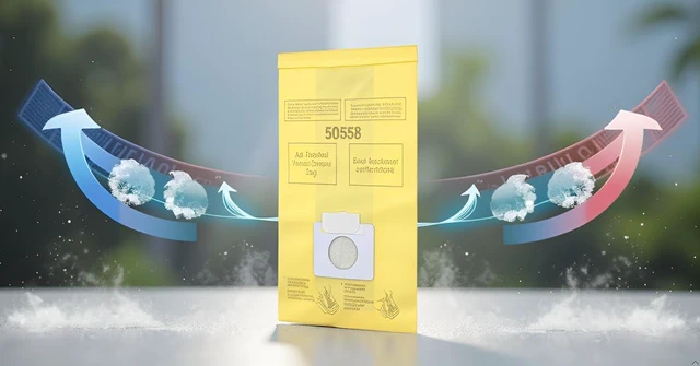 Alt view image 4 of 6 - Envirocare Premium Replacement Multi-layer Micro Filtration Vacuum Bags Compatible with Kenmore Canister Vacuums Type C/Q. 5055, 50557 and 50558 Panasonic Type C-5, 27 pack