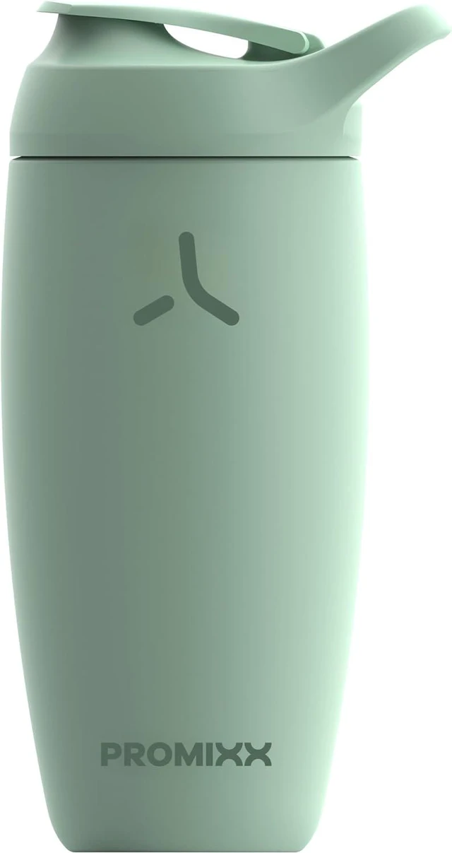 Main image of PROMIXX Pursuit Insulated Steel Shaker Bottle 18oz, Seagrass Green