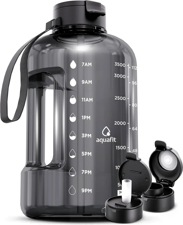 Main image of AQUAFIT 1 Gallon Water Bottle with Time Marker