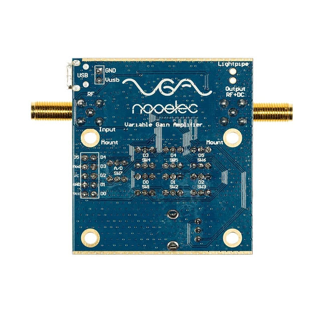 Alt view image 2 of 4 - Vega Barebones - Ultra Low-Noise Variable Gain Amplifier (VGA) Module for RF & Software Defined Radio (SDR). Highly Linear & Wideband 30MHz-4000MHz Frequency Capability w/Bias Tee & USB Power Options