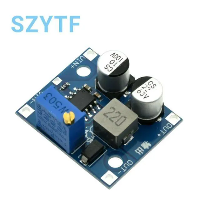 Alt view image 4 of 6 - LX8015 DC-DC Step Down Buck Power Module 5V-80V to 1V-62V 1.5A Voltage Regulator Converter Board for Solar DIY Electronics