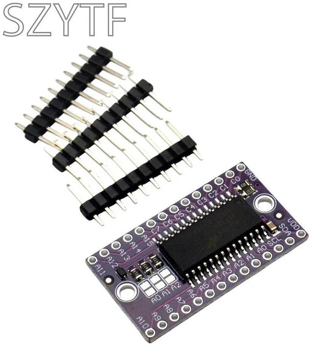 Alt view image 4 of 6 - HT16K33 LED Dot Matrix LED Drive Control Module Driving Boards