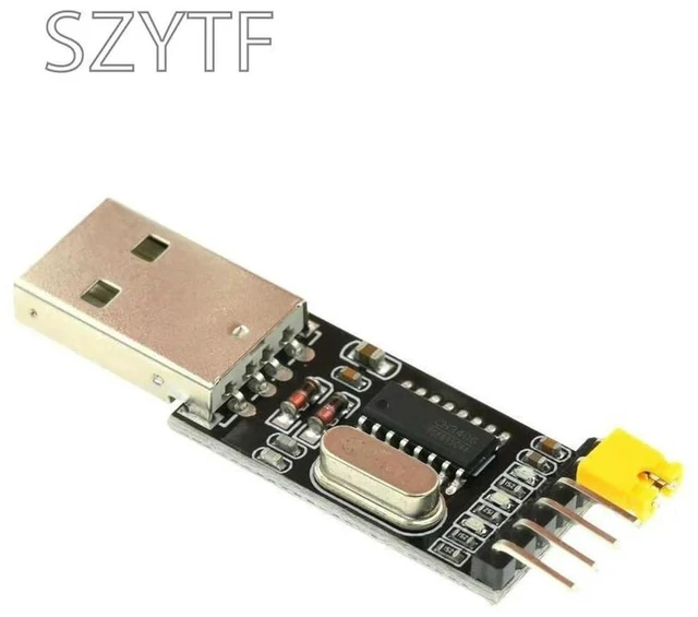 Alt view image 5 of 6 - USB To TTL Converter UART Module CH340G CH340 3.3V 5V Switch