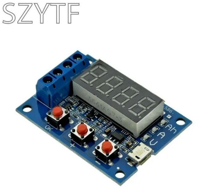 Alt view image 6 of 6 - ZB2L3 Li-ion Lithium Lead-acid Capacity Meter Discharge Tester Analyzer