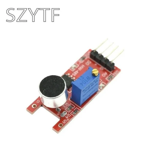 Alt view image 4 of 6 - KY-037 High Sensitivity Sound Microphone Sensor Detection Module For AVR PIC KY037