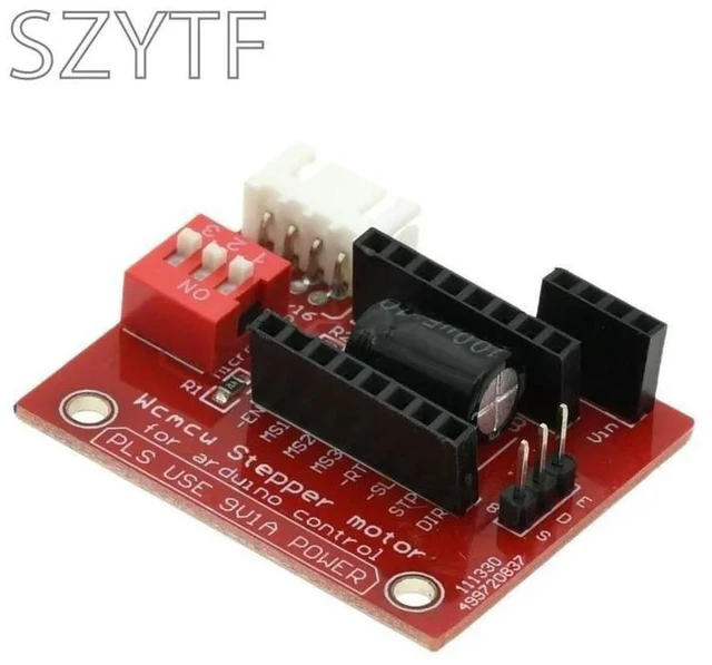 Alt view image 5 of 6 - A4988 DRV8825 Stepper Driver Carrier Board 4-Slot Expansion Module for 3D Printer, CNC, RAMPS, Mega, SKR