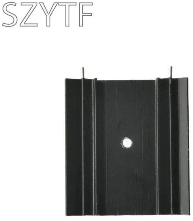 Alt view image 6 of 6 - Transistor Heat Sink Block 38X34X12MM Electronic Audio TO-247 Triode Aluminum Radiator