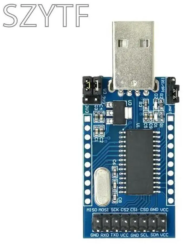 Main image of CH341A Programmer USB To UART IIC SPI I2C Convertor Parallel Port Converter Onboard Operating Indicator Lamp Board Module