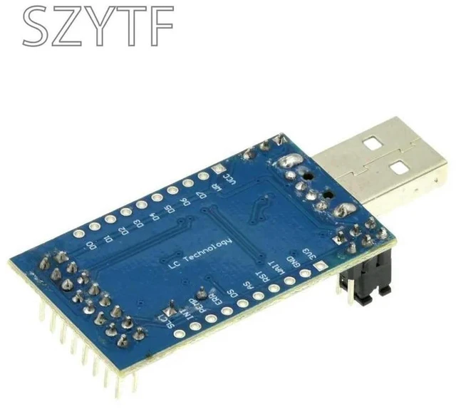 Alt view image 3 of 3 - CH341A Programmer USB To UART IIC SPI I2C Convertor Parallel Port Converter Onboard Operating Indicator Lamp Board Module